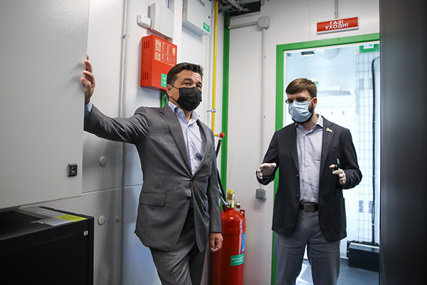 Губернатор Московской области оценил МЦОД GreenMDC, установленный для 3data