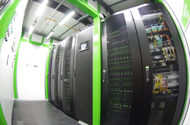 МЦОД GreenMDC TelecomOutdoor NGm &ndash; вид изнутри