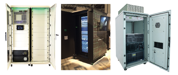 &ensp;Рис.&nbsp;1. Варианты исполнения мини-ЦОДов различных производителей