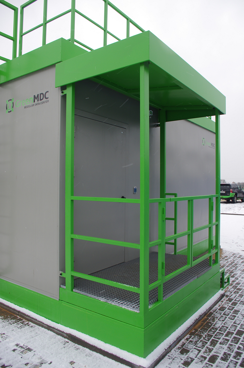 Рис. 5. Вход в МЦОД, внешний вид 