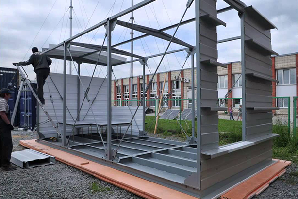 МЦОД «Утилекс» Nota: фрагмент процесса монтажа